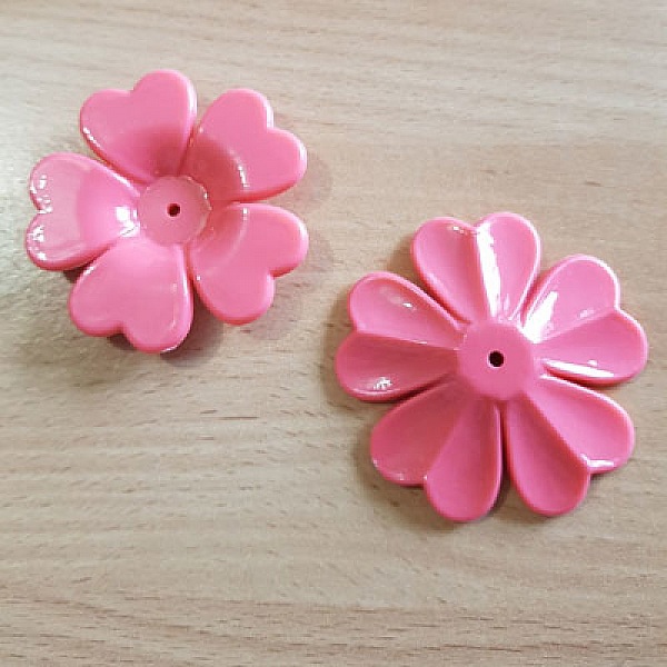 Fleur Synth&eacute;tique N&deg;01-01 Rose fonc&eacute;