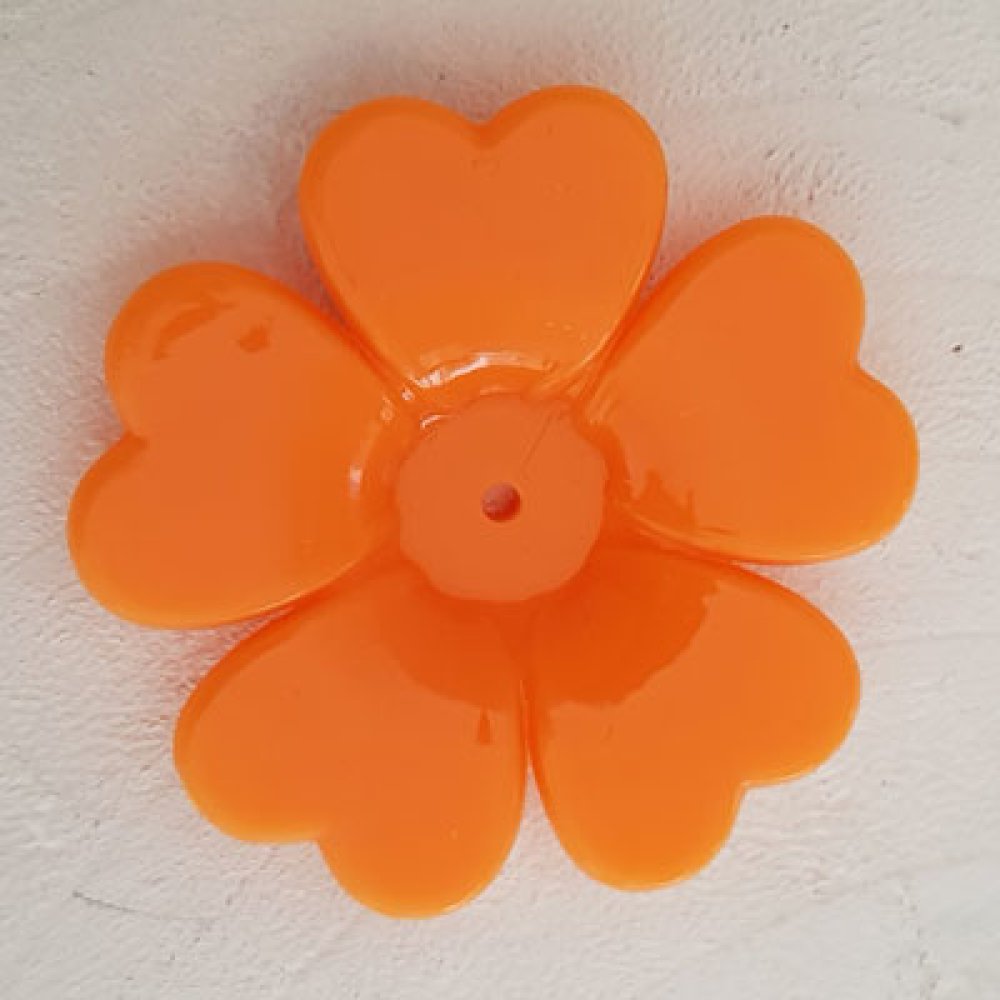Fleur Synth&eacute;tique N&deg;01-01 orange