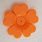 Fleur Synth&eacute;tique N&deg;01-01 orange
