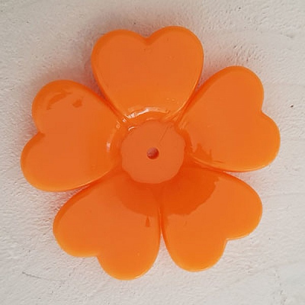 Fleur Synth&eacute;tique N&deg;01-01 orange