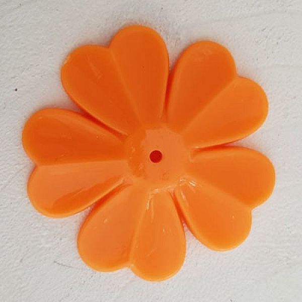 Fleur Synth&eacute;tique N&deg;01-01 orange