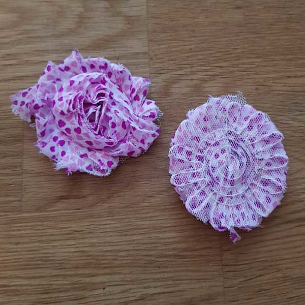 Fleur Tissus effiloch&eacute;e Fantaisie N&deg;47