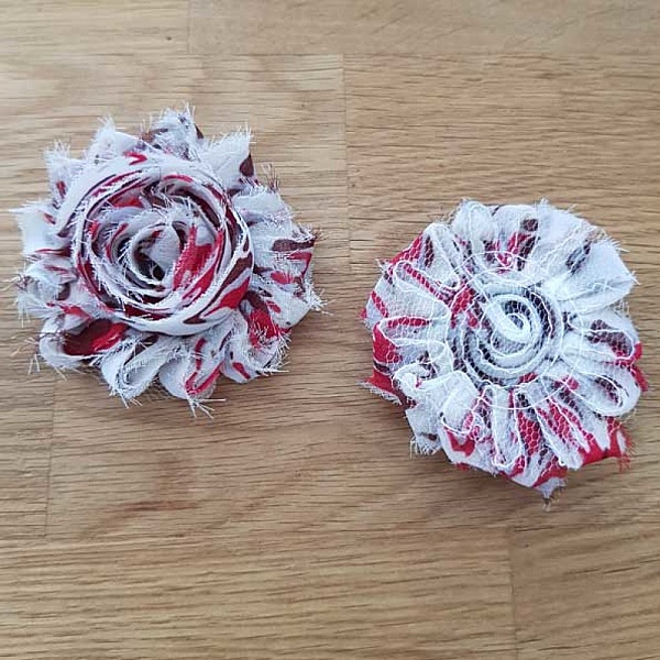 Fleur Tissus effiloch&eacute;e Fantaisie N&deg;51