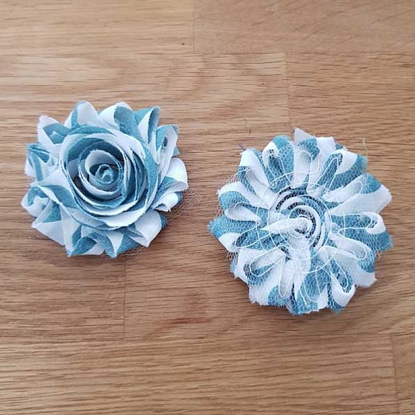 Fleur Tissus effiloch&eacute;e Fantaisie N&deg;69