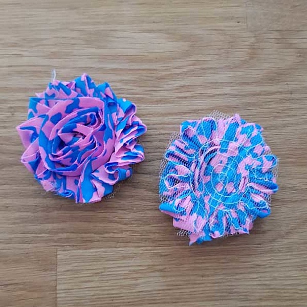 Fleur Tissus effiloch&eacute;e Fantaisie N&deg;14