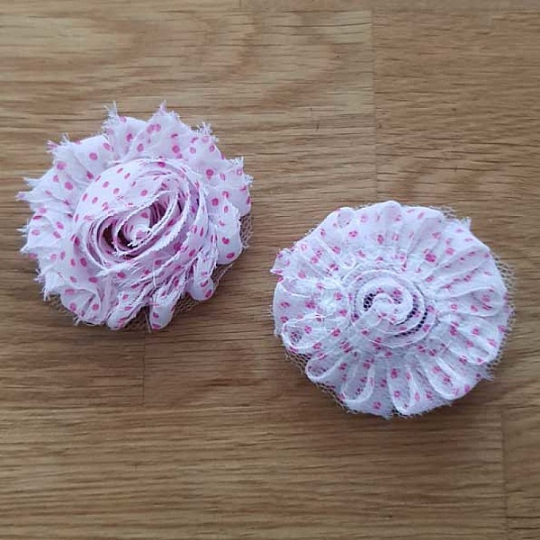 Fleur Tissus effiloch&eacute;e Fantaisie N&deg;23