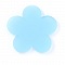 Fleur pvc 26 mm Aquamarine Opaline