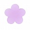 Fleur pvc 26 mm Lilas Opaline