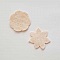 Jolie petite fleur en Feutrine 36 mm N&deg;19-04 x 2 pi&egrave;ces