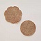 Jolie petite fleur en Feutrine 45 mm et 50 mm N&deg;14-06 x 2 pi&egrave;ces