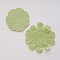 Jolie petite fleur en Feutrine 50 mm et 60 mm N&deg;11-14 x 2 pi&egrave;ces