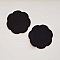 Jolie petite fleur en Feutrine 50 mm N&deg;13-09 x 2 pi&egrave;ces