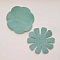 Jolie petite fleur en Feutrine 65 mm et 60 mm N&deg;15-16 x 2 pi&egrave;ces