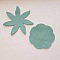 Jolie petite fleur en Feutrine 65 mm et 80 mm N&deg;15-17 x 2 pi&egrave;ces