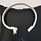Lani&egrave;re paillettes Dor&eacute; de 06 mm doubl&eacute;e cuir par 20 cm