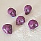 Lot 09 T&ecirc;tes de mort en Howlite teint&eacute;s 18 mm
