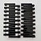 Lot N&deg;02 de 36 &eacute;pingles cheveux pinces barrettes Crocodiles - Couleur Noir 46 mm x 7 mm.