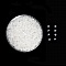 Lot de 1000 embouts N&deg;06 (soit 500 paires) pour boucle d'oreille.