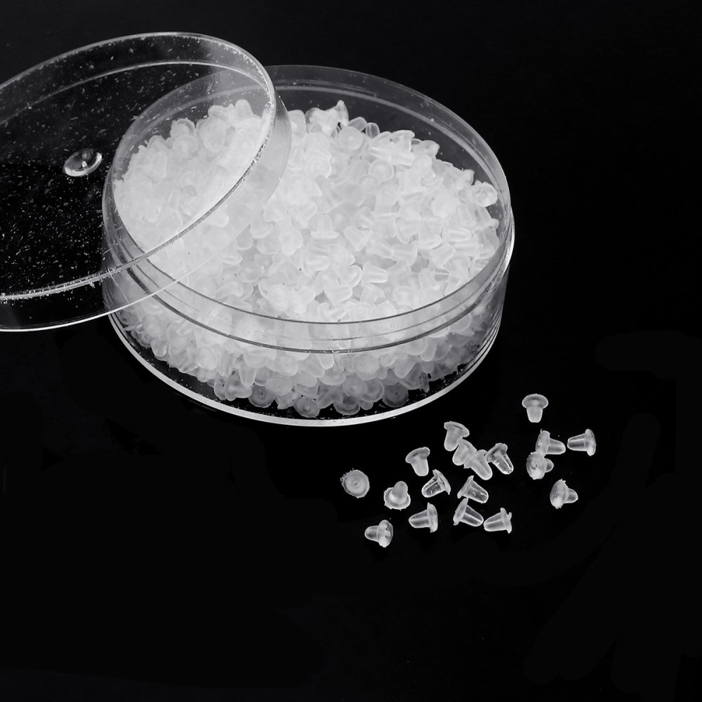 Lot de 1000 embouts N&deg;06 (soit 500 paires) pour boucle d'oreille.