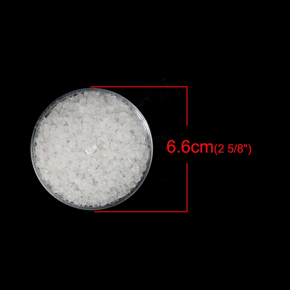 Lot de 1000 embouts N&deg;06 (soit 500 paires) pour boucle d'oreille.