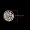Lot de 100 embouts N&deg;05 (soit 50 paires) poussoir pour boucle d'oreille.