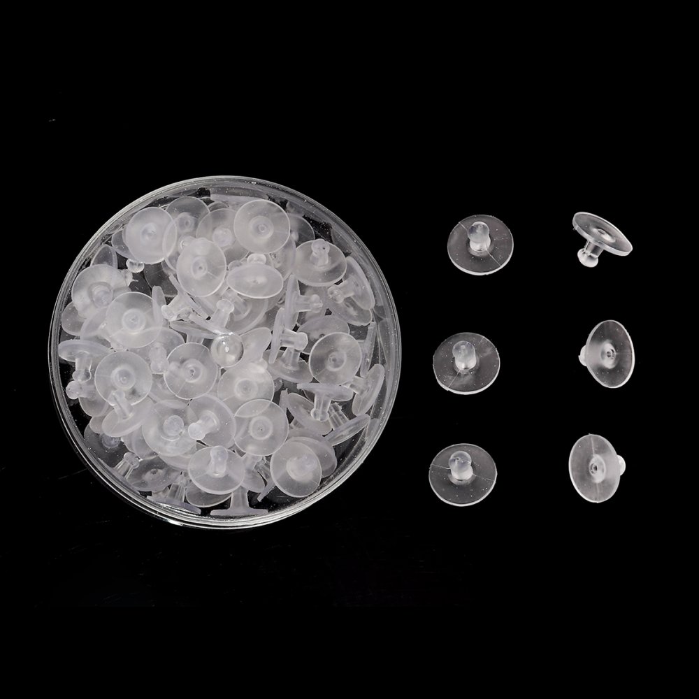 Lot de 100 embouts N&deg;07 (soit 50 paires) pour boucle d'oreille.