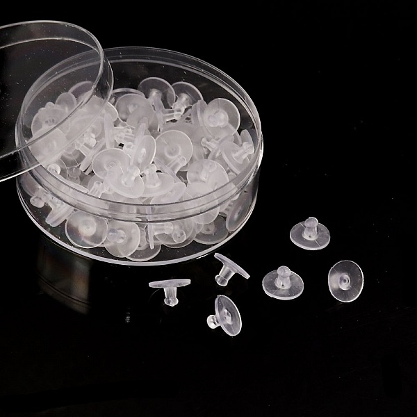 Lot de 100 embouts N&deg;07 (soit 50 paires) pour boucle d'oreille.