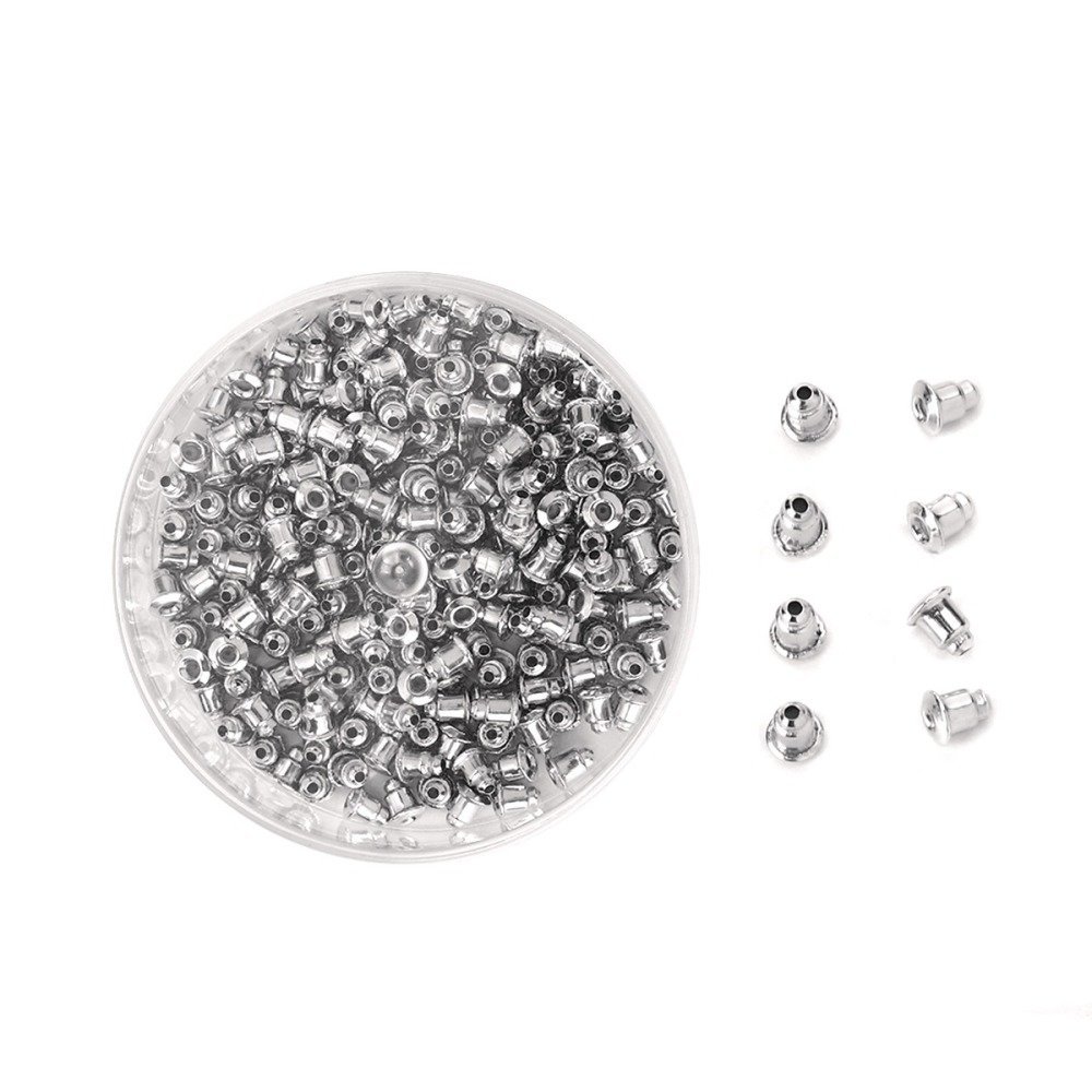 Lot de 200 embouts N&deg;03 (soit 100 paires) poussoir pour boucle d'oreille.