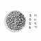 Lot de 200 embouts N&deg;03 (soit 100 paires) poussoir pour boucle d'oreille.