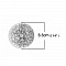 Lot de 200 embouts N&deg;04 (soit 100 paires) poussoir pour boucle d'oreille.