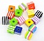 Lot de 20 perles assorties 10 x 10 mm