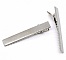 Lot de 5 pinces barrettes Crocodiles - Couleur Argent 56 mm x 8 mm