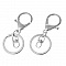Lot de 5 portes-cl&eacute; N&deg;03