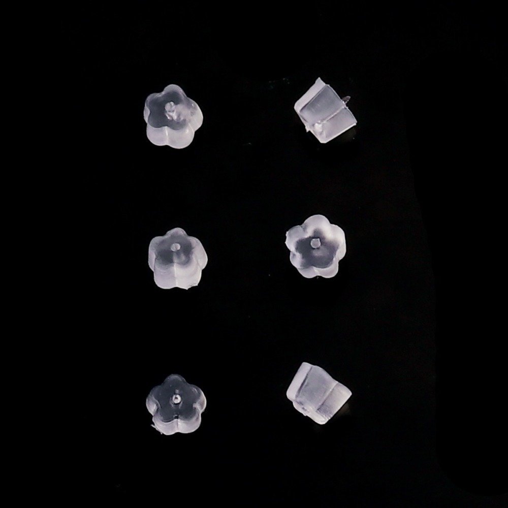 Lot de 600 embouts N&deg;01 (soit 300 paires) poussoir pour boucle d'oreille.