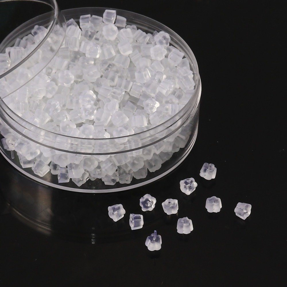 Lot de 600 embouts N&deg;01 (soit 300 paires) poussoir pour boucle d'oreille.