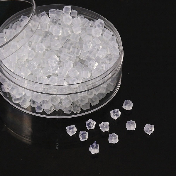 Lot de 600 embouts N&deg;01 (soit 300 paires) poussoir pour boucle d'oreille.