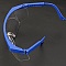 Lunette de protection en plastique Bleu 56