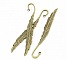 Marque page N&deg;01 plume Bronze