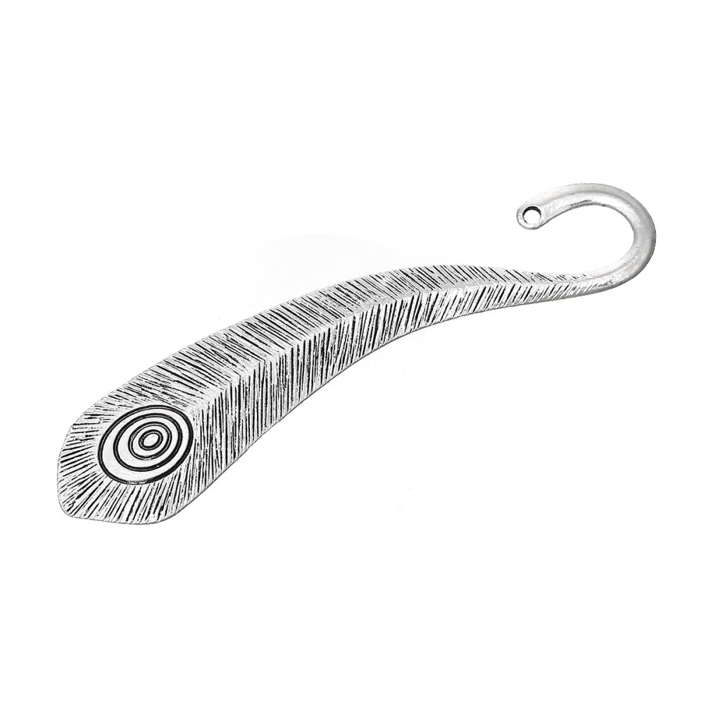 Marque page N&deg;09 plume spiral