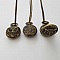 Montre Gousset Chouette Bronze Antique avec Cha&icirc;ne