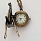 Montre Gousset Money Bronze Antique avec Cha&icirc;ne
