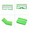 Organisateur de clip de rangement en plastique Lime