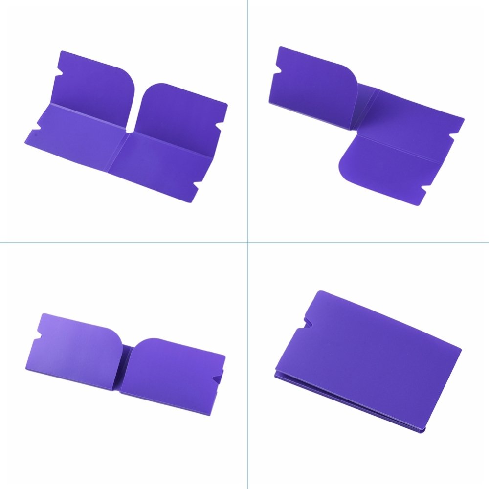 Organisateur de clip de rangement en plastique Mauve