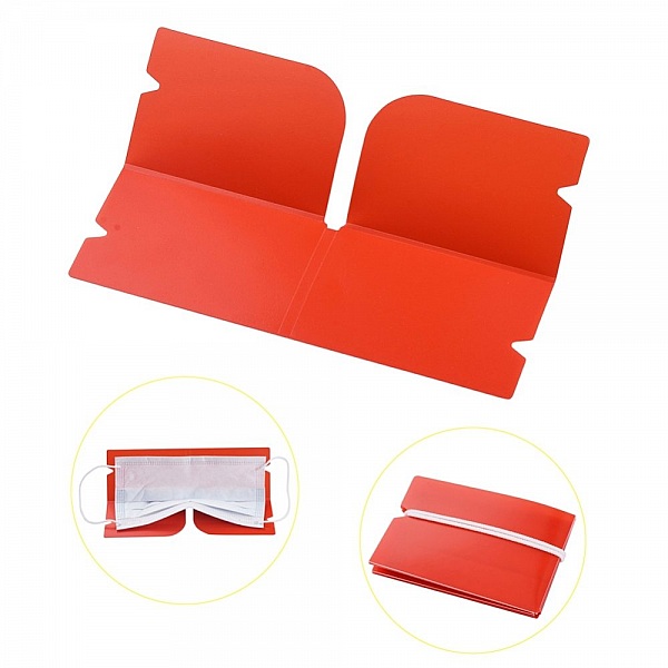 Organisateur de clip de rangement en plastique Rouge