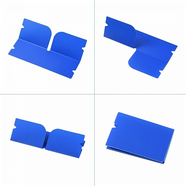 Organisateur de clip de rangement en plastique Dodgerblue