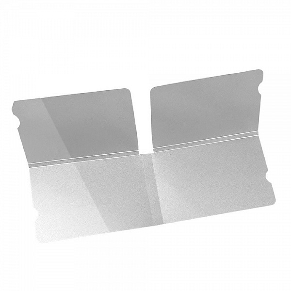 Organisateur de clip de rangement en plastique Transparent