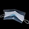 Organisateur de clip de rangement en plastique Transparent