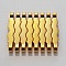 Passant 03 mm en Zamak Dor&eacute; N&deg;03