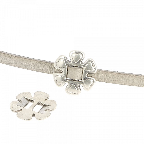 Passant 06 mm en Zamak N&deg;05 Argent
