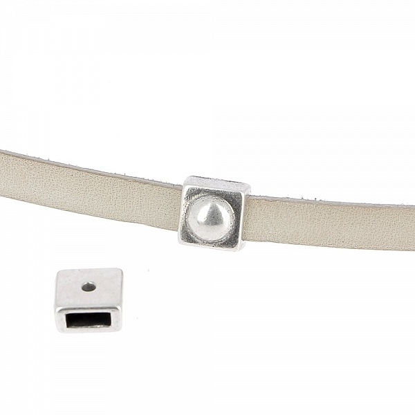 Passant 06 mm en Zamak N&deg;16 Argent